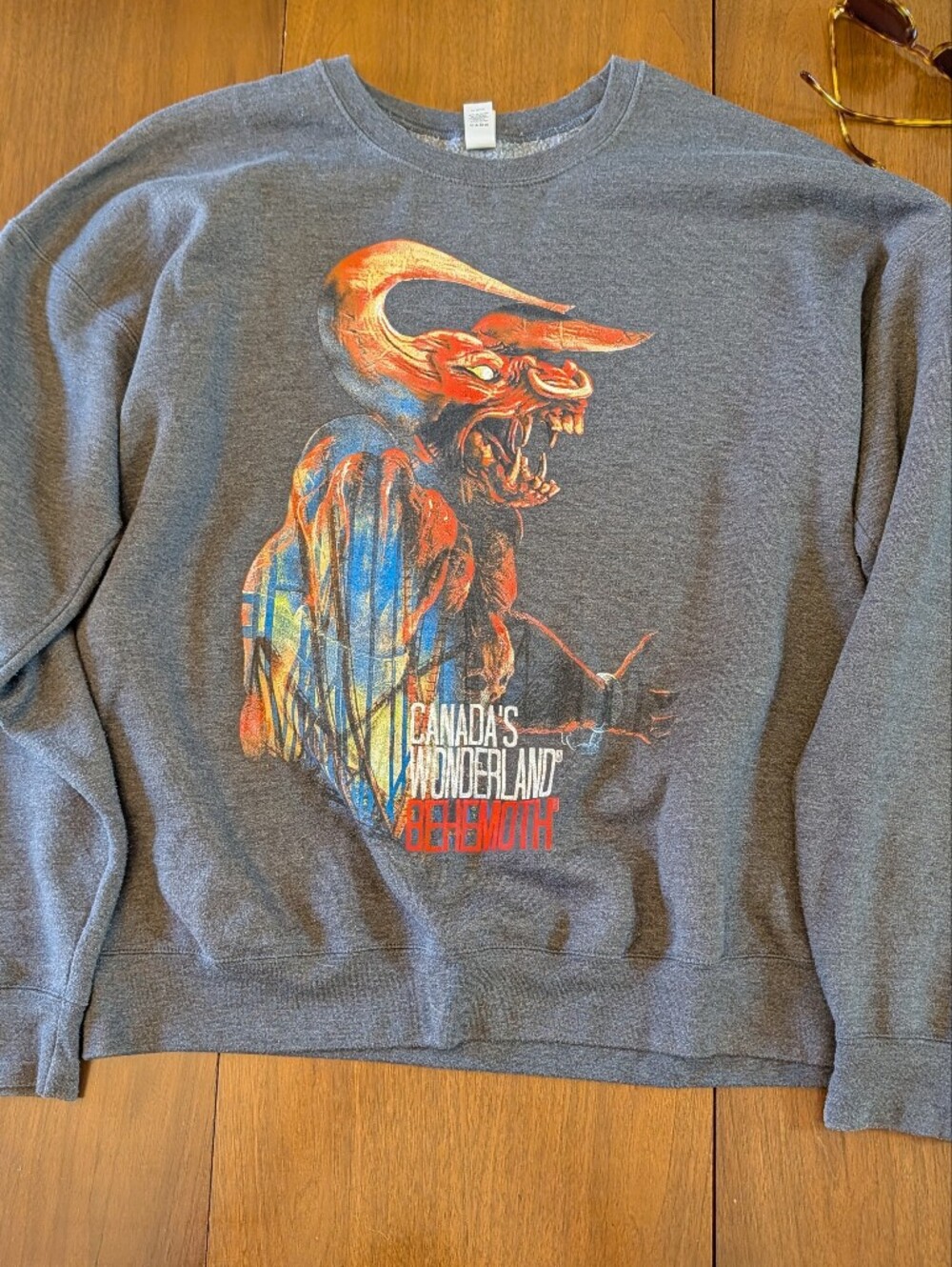 Canada's Wonderland Behemoth Rollercoaster Crew neck